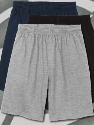 Sport-Tek Jersey Knit Short with Pockets