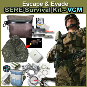 Military Tactical Small Survival Kit Pouch E&E Pouch 