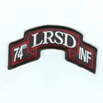 74th INF LRSD - Item Number: P-07500
